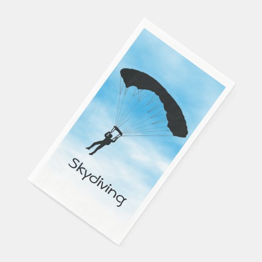 Skydiving Parachuting Design Guest Towel Napkin Servet (Hoek)