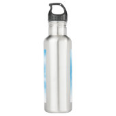 Skydiving Parachuting Design Water Bottle Waterfles (Achterkant)
