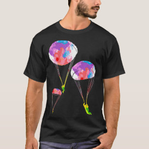 Skydiving Parachuting Gift Skydiver Paratrooper Sk T-shirt