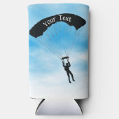 Skydiving Parachuting Seltzer Koelbox (Voorkant)