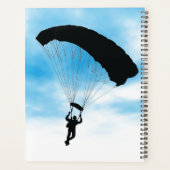 Skydiving Parachuting Weekly/Monthly Planner (Achterkant)
