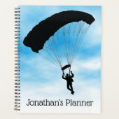 Skydiving Parachuting Weekly/Monthly Planner (Voorkant)