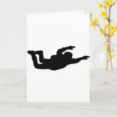 skydiving-pictogram kaart (Gele Bloem)