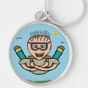 Skydiving Sleutelhanger
