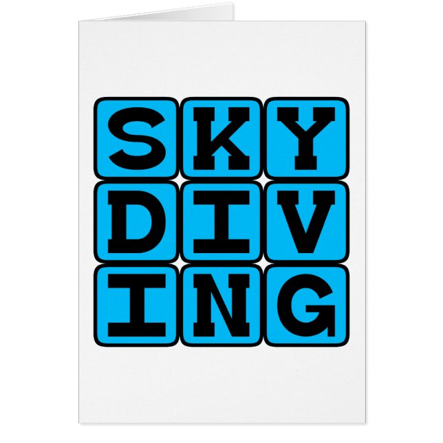 Skydiving, Sport (Voorkant)
