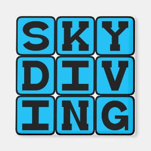 Skydiving, Sport Magneet