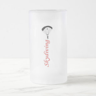 Skydiving Stein Matglas Bierpul