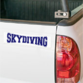 Skydiving University Style Bumpersticker (Op Truck)