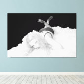 Skye Delamey-afbeelding op canvas Afdruk (Insitu (Houten vloer))