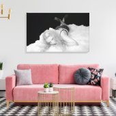 Skye Delamey beer tapijt Canvas Afdruk (Insitu (Woonkamer))