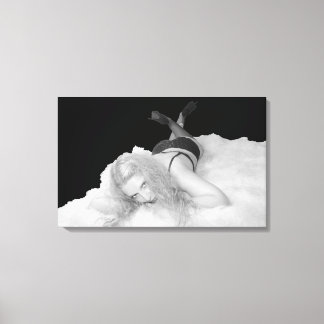 Skye Delamey beer tapijt Canvas Afdruk