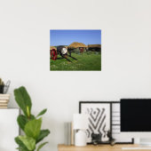 Skye Museum, Kilmuir, eiland Skye, Highlands Poster (Thuiskantoor)