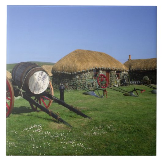 Skye Museum, Kilmuir, Isle of Skye, Hooglanden, Tegeltje (Voorkant)