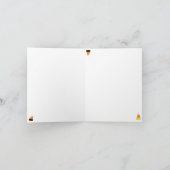 Skye Pumpkin Moon Toon Kat Kaart (Binnen)