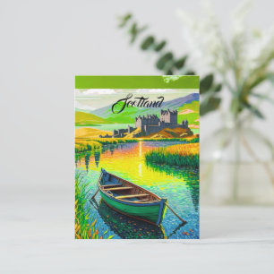 Skye Schotland Reis Ansichtkaart Souvenir Herinn Briefkaart