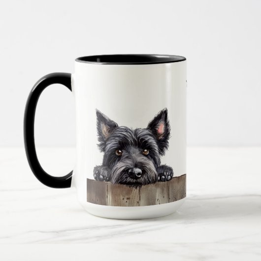 Skye Terrier Dog Mok (Links)