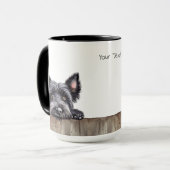 Skye Terrier Dog Mok (Voorkant links)