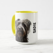 Skye Terrier Gepersonaliseerde Mok (Voorkant links)