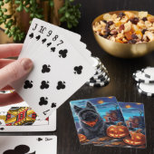 Skye Terrier Halloween Spelonkig  Pokerkaarten (Insitu)
