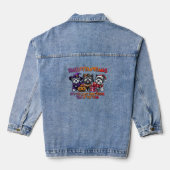 Skye Terrier Halloween Thanksgiving Christmas Clas Denim Jacket (Achterkant)
