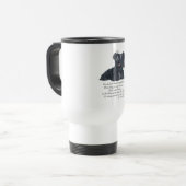 Skye Terrier Herinnerings Reisbeker (Voorkant links)