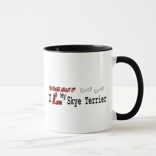 Skye Terrier (I Love) Mug (Droite)