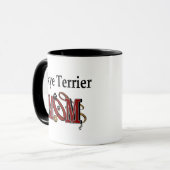 Skye Terrier Maman Mug (Devant gauche)