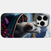 Skye Terrier op een peddel: Een Schilderachtig avo Case-Mate iPhone Case (Achterkant (horizontaal))
