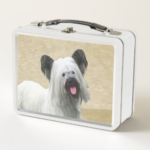 Skye Terrier Painting - Cute Original Dog Art