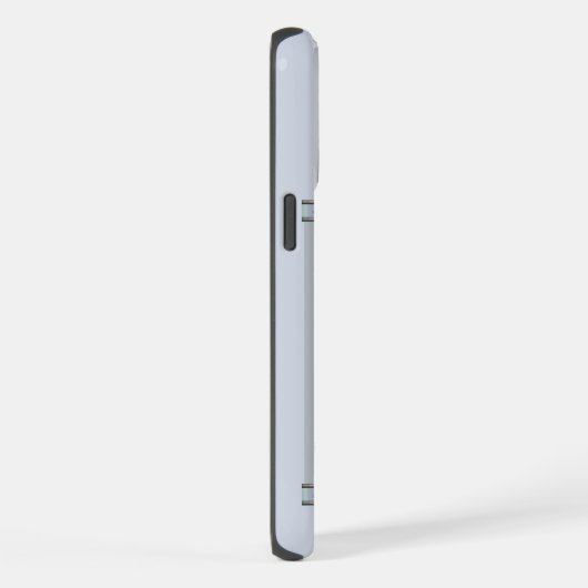 Skye Terrier Schattigee Blauwe Kerst Feestdagen iPhone Hoesje (Rechterkant)