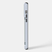 Skye Terrier Schattigee Blauwe Kerst Feestdagen iPhone Hoesje (Linkerkant)