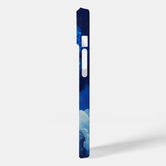 🦚 Skyfeather  Case-Mate iPhone Case (Achterkant / Links)