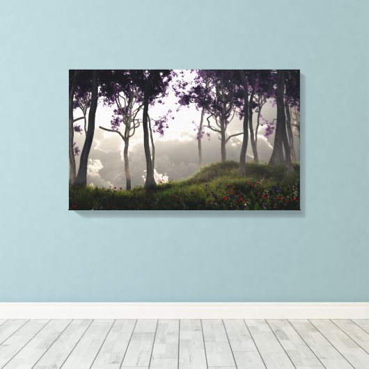 Skygate (Lente) Canvas Afdruk (Insitu (Houten vloer))