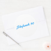 Skyhawk 50 ronde sticker (Envelop)