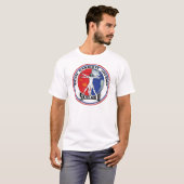 Skylab 2 Vitruvian Man Mission Patch Logo T-shirt (Voorkant volledig)
