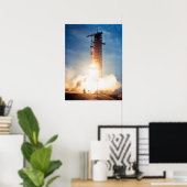 Skylab 3 Launch Poster (Thuiskantoor)