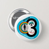 Skylab 3 Mission Patch Ronde Button 5,7 Cm (Voorkant /achterkant)