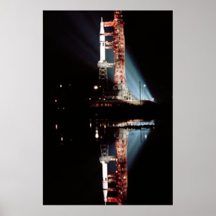 Skylab 3 op de lanceringspad poster