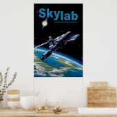 Skylab - Amerika's eerste ruimtestation Poster (Keuken)