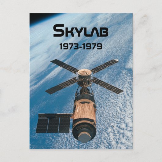 Skylab Space Station Briefkaart (Voorkant)