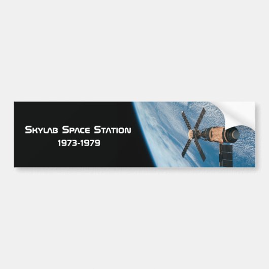 Skylab Space Station Bumpersticker (Voorkant)