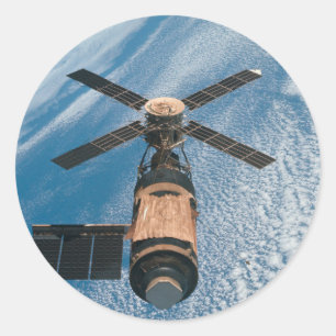 Skylab Space Station Ronde Sticker