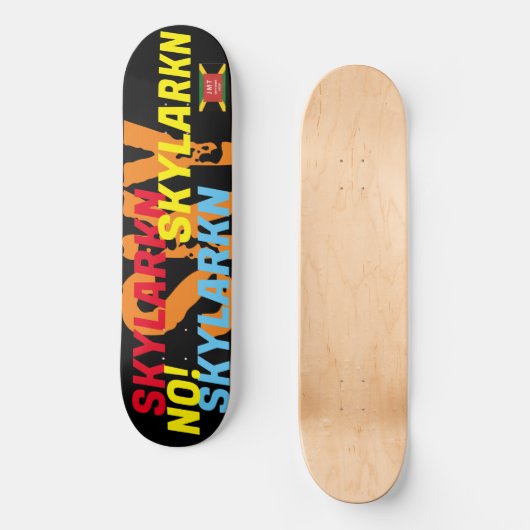 SKYLARKIN 8 Pont Skateboard 1/4" (Recto)