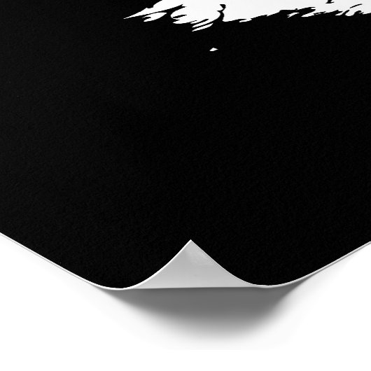 Skyline achterste Uitzicht Poster (Hoek)