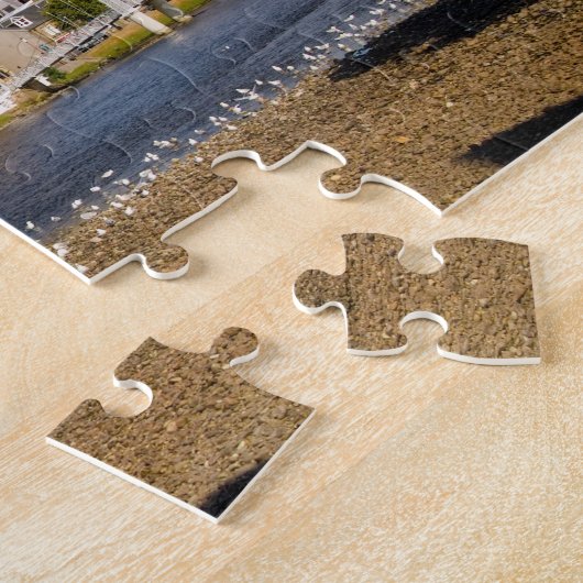 Skyline and river of quaint town of Inverness Legpuzzel (Zijkant)
