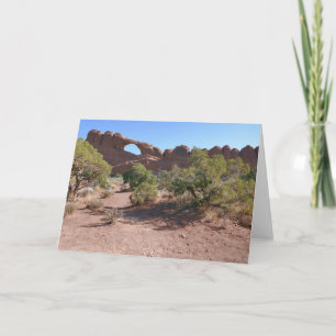 Skyline Arch in Arches National Park Kaart