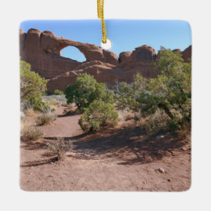 Skyline Arch in het Arches National Park Keramisch Ornament