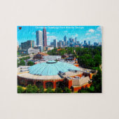 Skyline Atlanta Georgia Jigsaw Puzzle (Horizontal)