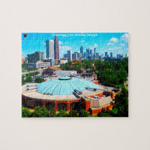 Skyline Atlanta Georgia Jigsaw Puzzle