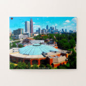 Skyline Atlanta Georgia Legpuzzel (Horizontaal)